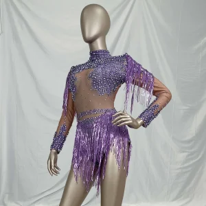 Shiny Crystal Tassel Stage Performance Jumpsuit Women Drag Queen Dancer Leotard Club Party Show Bodysuits Festival Clothing - AliExpress Jumpsuits&Rompers