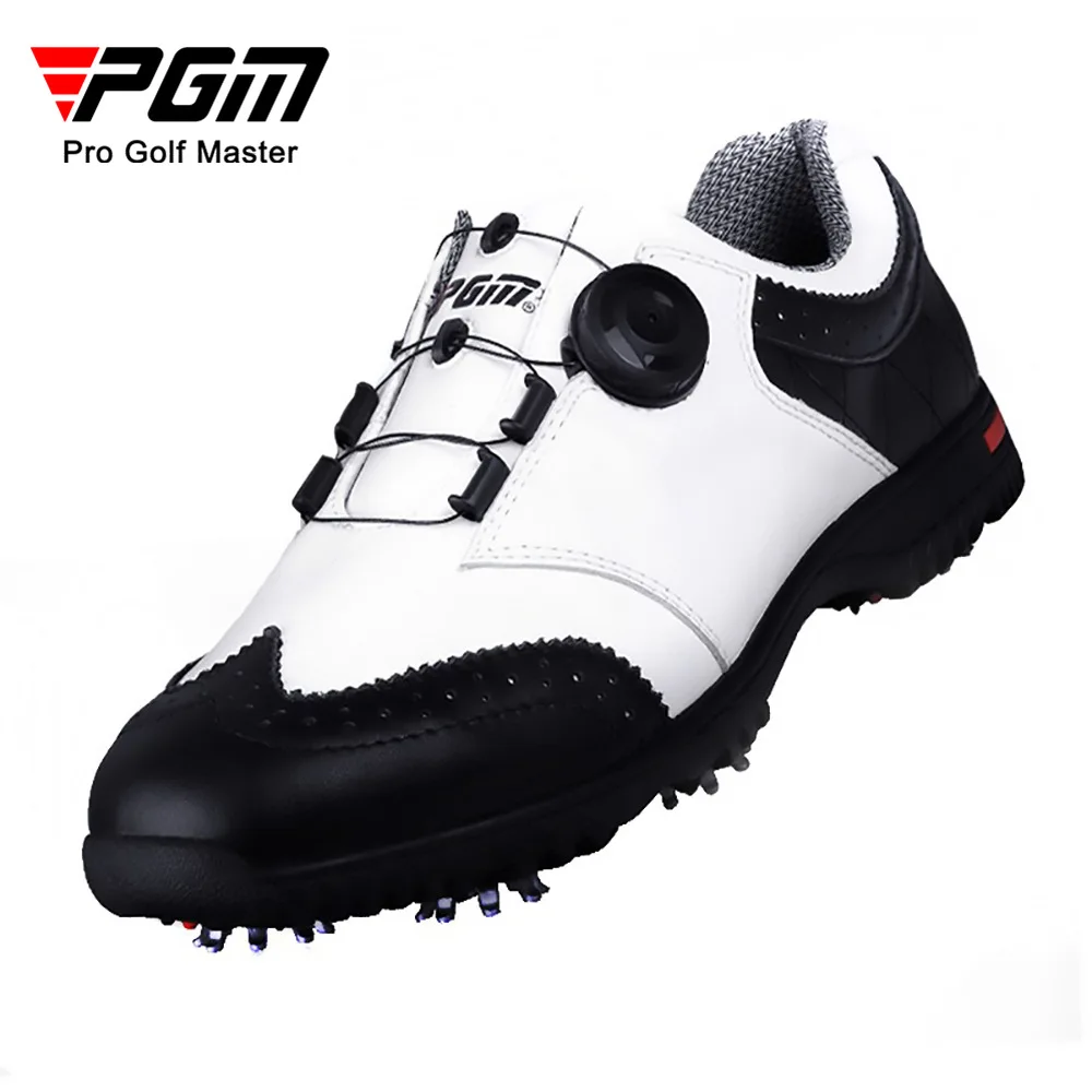 PGM golf shoes, men's activity spikes, waterproof and breathable men's shoes, rotating shoelaces - AliExpress Sneakers