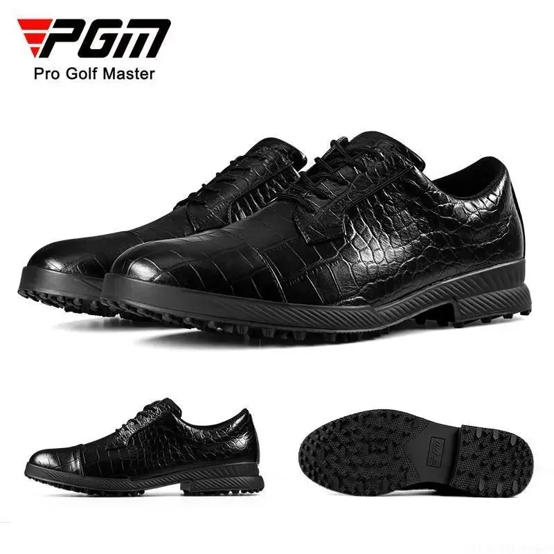 PGM Golf Men's Shoes Crocodile Cowhide Business and Sports Anti Slip Shoe XZ287 - AliExpress Sneakers