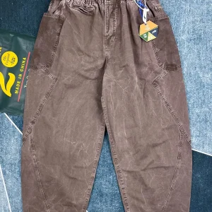 Heavyweight Pure Cotton Wax Dye Workwear Casual Pants Men's American Retro Loose Straight Leg Trousers Fashionable Versatile - AliExpress Pants