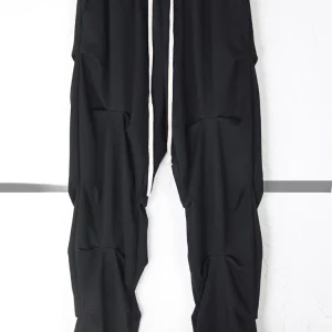 Essential High Street Loose Fit Belted Flared Workwear Sports Pants Dark Style 3D Tailoring Youthful Summer Casual Trousers - AliExpress Pants