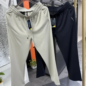 Coolmax Linen Feel Series Men's Lightweight Breathable Qui Dry Commuter Versatile Cool Sensation Straight Leg Casual Pants - AliExpress Pants
