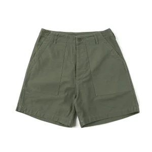 Retro OG107 Long Velvet Cotton Bamboo Military Style American Workwear Shorts Men's Ameika Kaka P41 Youthful Summer Casual Pants - AliExpress Pants