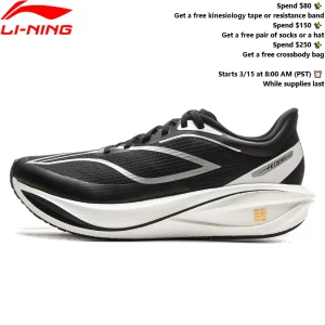 Li-Ning Men's FEIDIAN 5 CHALLENGER Racing Running Shoes SUPER BOOM Cushion CARBON-FIBER PLATE LiNing Sneaker ARMV001 ARMW003 - AliExpress Sneakers