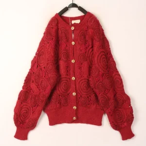 Vintage Double Layer Hollow out Hook Flower Sweater Women's Sea  Wool Knitted Warmth Autumn Winter Faion Commute Sle - AliExpress Sweaters&Jumpers