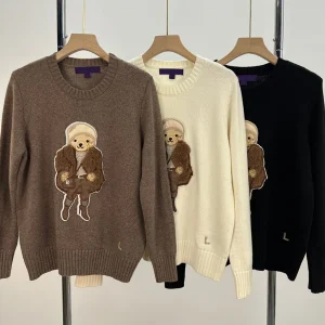 Briti Sle Camere Wool Knitted Long Sve Loose Fit round Ne Sweater Autumn Winter New Arrival  Design Women... - AliExpress Sweaters&Jumpers
