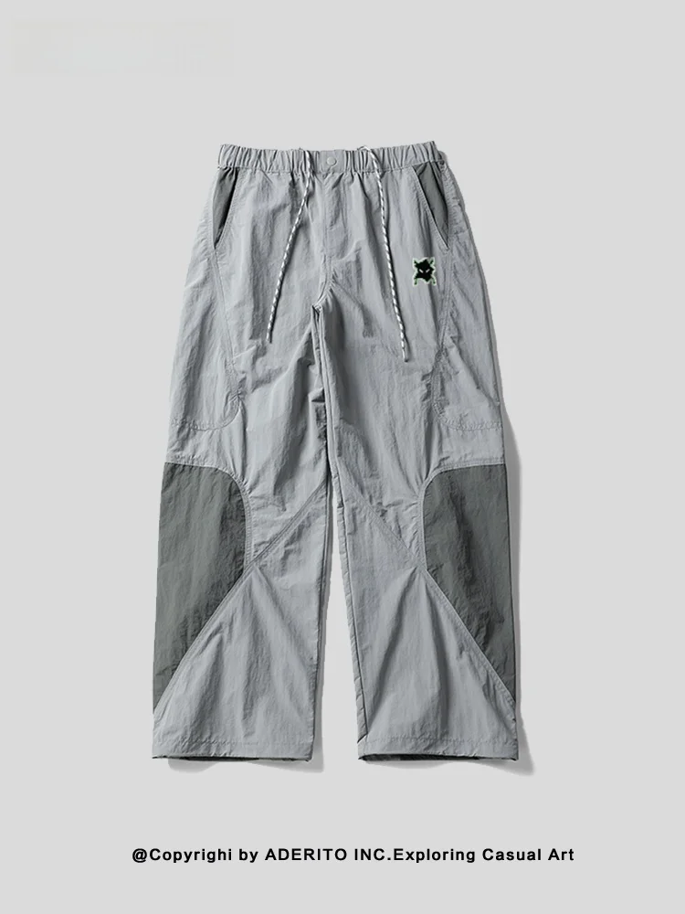 NANA Men's Casual Hiking Workwear Trousers Loose Straight Leg Color Blo Waterproof Outdoor Function Sle Polyester Fiber - AliExpress Pants