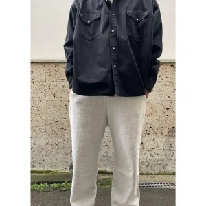 New BOW Sweat Pants Vintage Washed Sports Pants Reversible Pure Color Youth Fashion Long Trousers for Spring Travel - AliExpress Pants