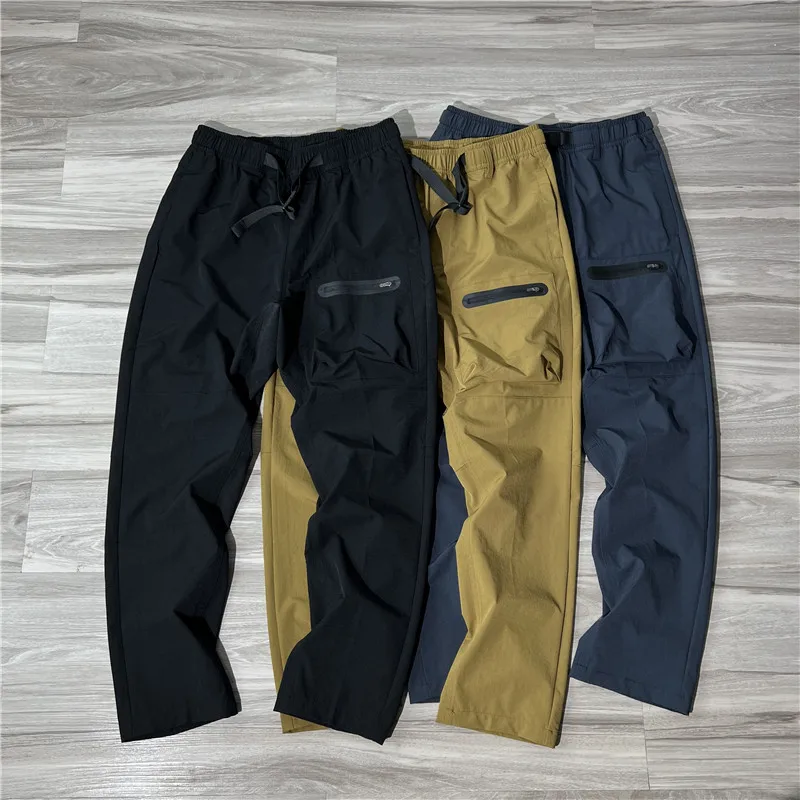 Lightweight Breathable Men's Work Pants Outdoor Casual Trousers Qui Dry Urban Faion Nylon Spandex Fabric Spring Summer - AliExpress Pants