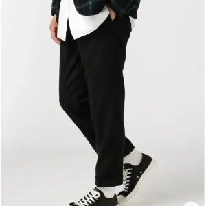 New 20AW Loose Tapered Casual Pants Classic Versatile Nine-Point Loose Fit Leisure Trousers for Men Thiened Youthful Sle - AliExpress Pants