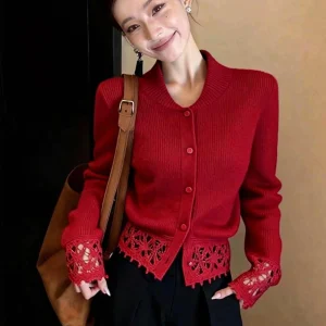 Knitted Sweater Women's Faionable Versatile Winter 2025 Wool Blend Long Sve Straight Cut Korean Sle Commute - AliExpress Sweaters&Jumpers