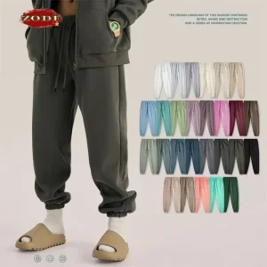 ex e Sweatpant Color Loose Retro Hip Hop Winter Straight Leg Cleanfit PVC Fabric Neutral Winter Casual Pants - AliExpress Pants