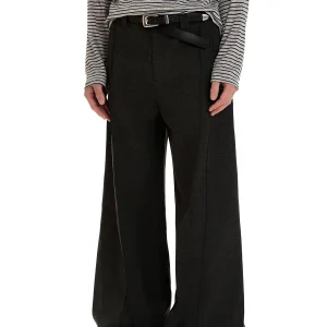 a PUEE Retro Money Style Drapey Knife West Pants Men Women Cleanfit High-End Loose Straight Casual Pants Polyester Fiber - AliExpress Pants