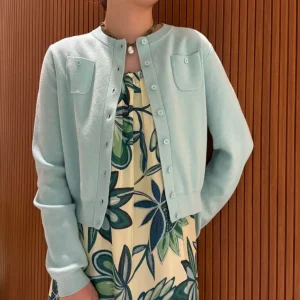 CABaN Classic Popularity Cotton And Cashmere Blend Double Weave High Density Thick Soft  Color Open Cardigan Women's Kni... - AliExpress Sweaters&Jumpers
