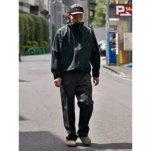 GDW Casual Straight Leg Mixed Fabric Pants Unisex Commuter Versatile City Outdoor Style mid Waist Zipper Fly Summer Casual Tr... - AliExpress Pants