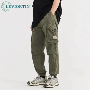 American retro work pants men's autumn American retro work pants loose and simple straight leg tough guy Kahart casual pants - AliExpress Pants