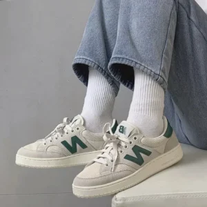 New Balance NB Pro Court Fabric, versatile, low-cut sneakers for men and women, light beige color. - AliExpress Sneakers