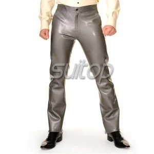 rubber latex  pants latex formal clothes - AliExpress Pants