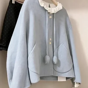 Unique Beautiful Lazy Sle Color Blo Long Sve Coat Women's Loose Slimming Open Cardigan Top Casual Loose Fit Autumn Win... - AliExpress Sweaters&Jumpers
