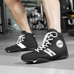 Professional Boxing Competition Training Shoes Men's Wrestling Shoes Fighting Sanda Weightlifting Squatting Shoes Men's - AliExpress Sneakers