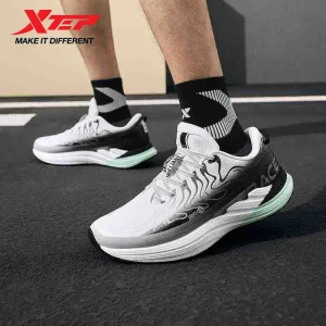 Xtep Volcano Running Shoes For Men  Winter Rebound Sports Shoes Trendy Retro Cushion Sneakers 976419110003 - AliExpress Sneakers