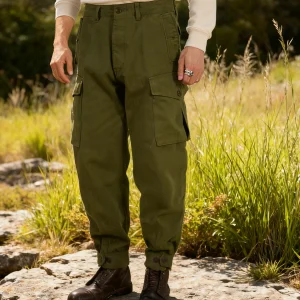 American Sle Loose Work Pants Nine Points Utili Pants Retro Pilot Tapered und Crew Pants Cotton Casual Trousers - AliExpress Pants
