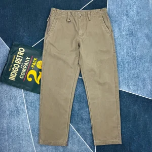100% Cotton Casual Pants For Men In Autumn Thick American Retro Straight Trousers Solid Color Simple Versatile Overalls - AliExpress Pants