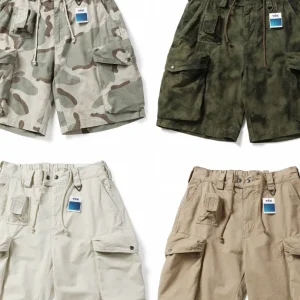 Kapital Vintage Japanese Sle Waed out Camouflage Workwear orts Loose Straight Leg Trendy Brand Youthful Spring Summer C... - AliExpress Pants