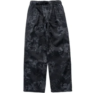 Personalized Python Pattern Black Gray Camouflage Straight Leg Elastic Waist Casual Pants for Men - AliExpress Pants