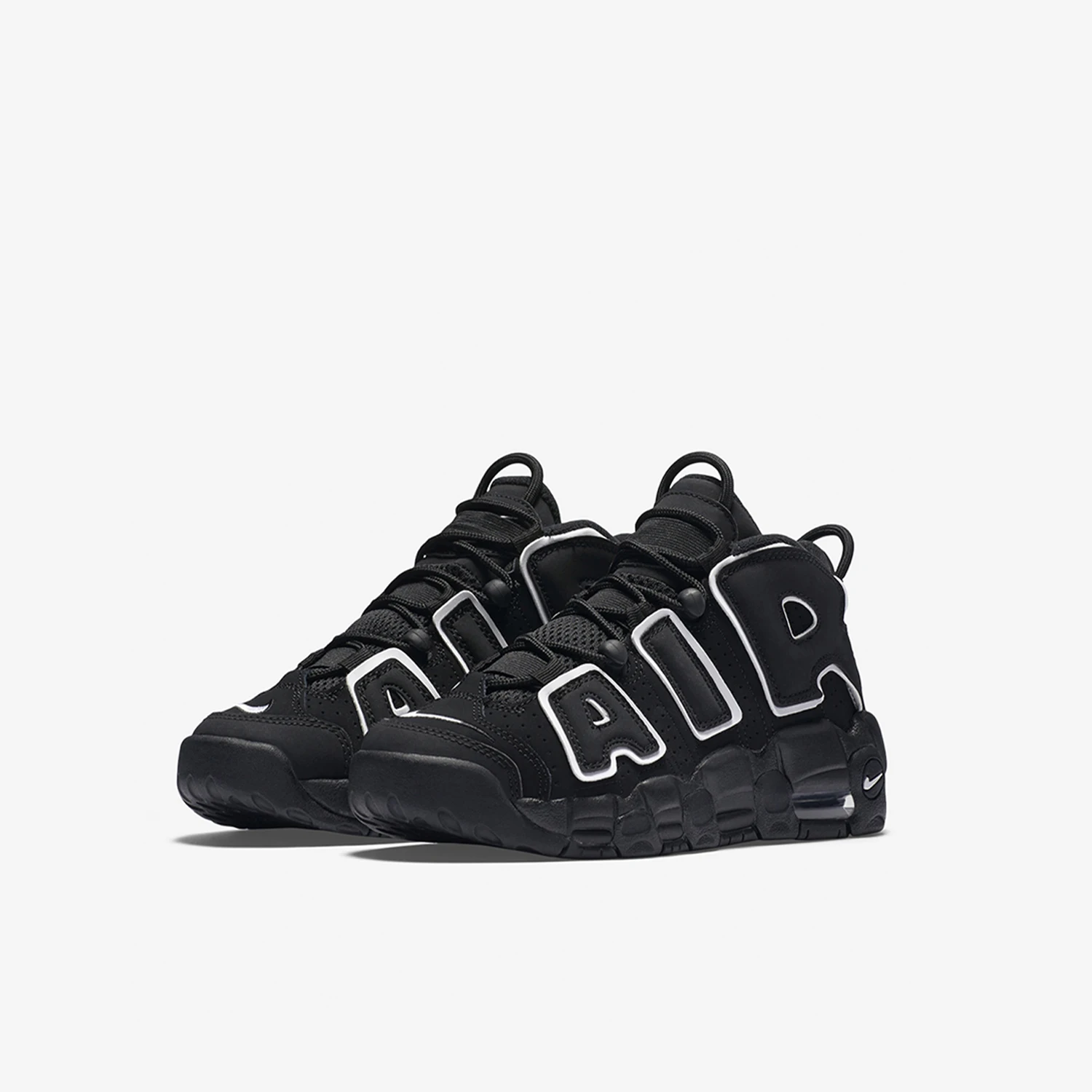 Nike genuine Air More Uptempo GS children's tarpaulin basketball shoes 415082-002 - AliExpress Sneakers