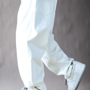 American Retro Work Pants Men's Casual Loose Straight Leg Spring Autumn Trendy High Street Spor Long Trousers - AliExpress Pants