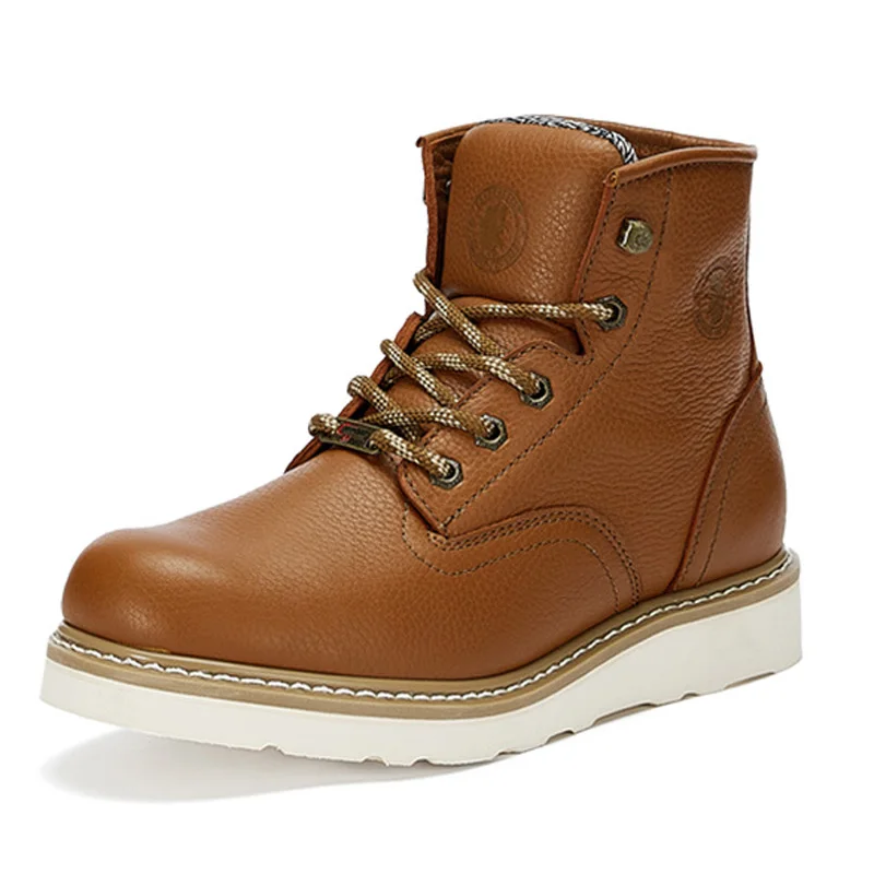 ROCKROOSTER Cowhide Hiking Shoes men Tactical Shoes Hunting walking Boots Waterproof Goodyear Sneakers motorcycle tooling boots - AliExpress Sneakers