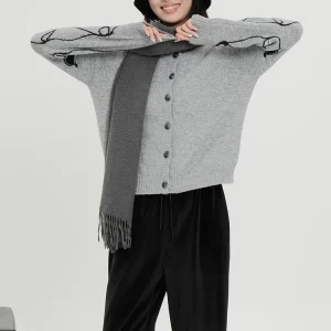 Bukhara Original Women's Loose round Ne ey Knitted Sweater Winter 2025 Casual Sle Polyester Fiber Long Sve Coat - AliExpress Sweaters&Jumpers