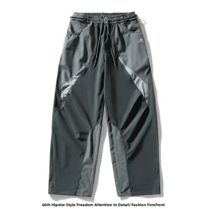 Outdoor Casual Wide Leg Sport Pants Qui Dry Breathable Water Resistant Nylon Fabric Straight Cut Function Sle for Couples - AliExpress Pants