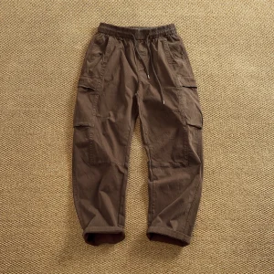 Autumn Heavy Industry Washed Stretch Overalls Men's Loose And Versatile Trendy Spliced Straight Tapered Casual Long Pants - AliExpress Pants