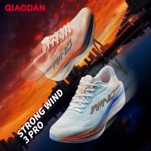 QIAODAN Carbon Plate Running Shoes Men's Marathon Sport Shoes 2026 WIND 3 PRO Breathable Mesh Workout Sneakers QDB023254298T - AliExpress Sneakers