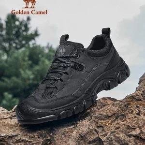 Golden Camel Non-slip Men Hiking Shoes Breathable Outdoor Wear Resistant Splashproof Climbing Men Sneaker Tourism Mountain Shoes - AliExpress Sneakers
