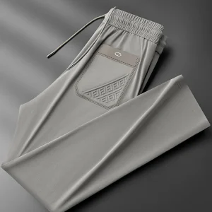 Ice Sensation Qui Dry Sports Pants Men's Straight Leg Lightweight Taped Sports Sweatpants Casual Pants Summer 2026 - AliExpress Pants