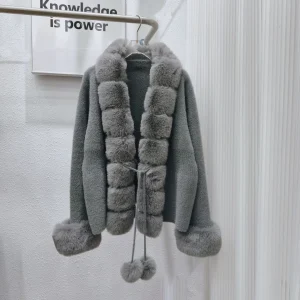 2026 Soft and Sticky Mink Fur Sweater Jacket for Women Spring New Outwear New Imitation Fox Fur Collar Knitted Cardigan Coat Top - AliExpress Sweaters&Jumpers