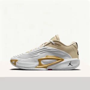 Nike Jordan Luka 3 Stylish, Minimalist, Non-Slip, Comfortable Low-Top Basketball Shoes (Unisex) in White and Gold FZ2467-100 - AliExpress Sneakers
