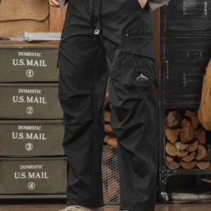 Bla American Retro Straight Leg Work Pants Men's Spring New Loose Casual Trousers Breathable Polyester Fiber Youth Sle - AliExpress Pants