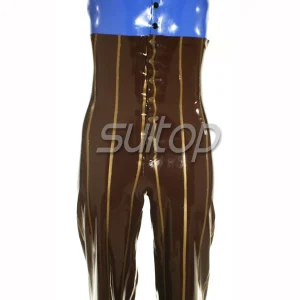nature latex  bloomers 100% handmade latex rubber trousers - AliExpress Pants