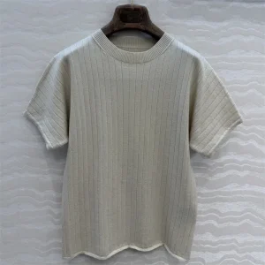 Women's sweater Spring 2026 new elastic true slim fit short sleeved top 100% wool round neck pullover women's tops y2k T-shirt - AliExpress Sweaters&Jumpers
