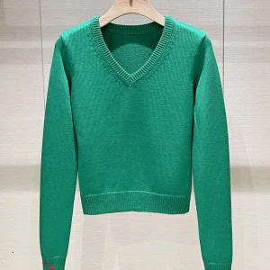 Unique V-Ne Long Sve een Knitted T-irt Casual Sle Women's Premium Knitwear Fall Winter New Arrival - AliExpress Sweaters&Jumpers