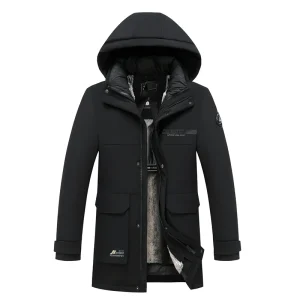 Men's Thi down Jaet Removable Hooded Goose down Coat Warm Windproof Long Pants Faion Urban Sle Busin Casual Pure C... - AliExpress Pants