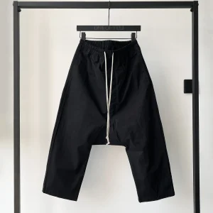 k Basic  Color Seven Eight Length Harlan Pants High Street Low Waist Loose Fit Spring Summer Casual Trousers - AliExpress Pants