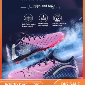 Kelme Mg Short Nail Professional Soccer Shoes Men's Indoor Anti Slip Football Shoes Shock-absorbing Training Football Boots - AliExpress Sneakers