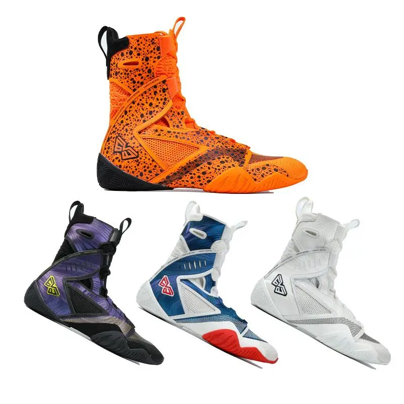 High Top Boxing Shoes for Men Wrestling Fight Training Fitness Martial Arts Squat Shoes - AliExpress Sneakers