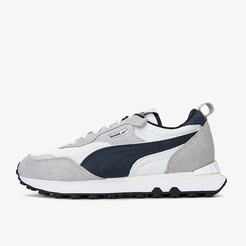 Puma genuine Rider FV Block men's and women's sports and leisure shoes 390168-02 - AliExpress Sneakers