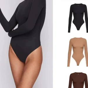 Kardaian Jennie Long Sve apewear round Ne Piece Women's T-irt Top Cotton Commute Sle mid Waist ort Pants - AliExpress Jumpsuits&Rompers